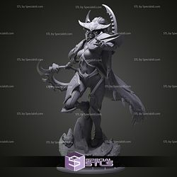 Maiev Shadowsong STL Files Warcraft 3D Printing Figurine