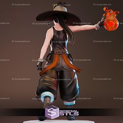 Maki and Fire Ball 3D Printing Model Fire Force STL Files