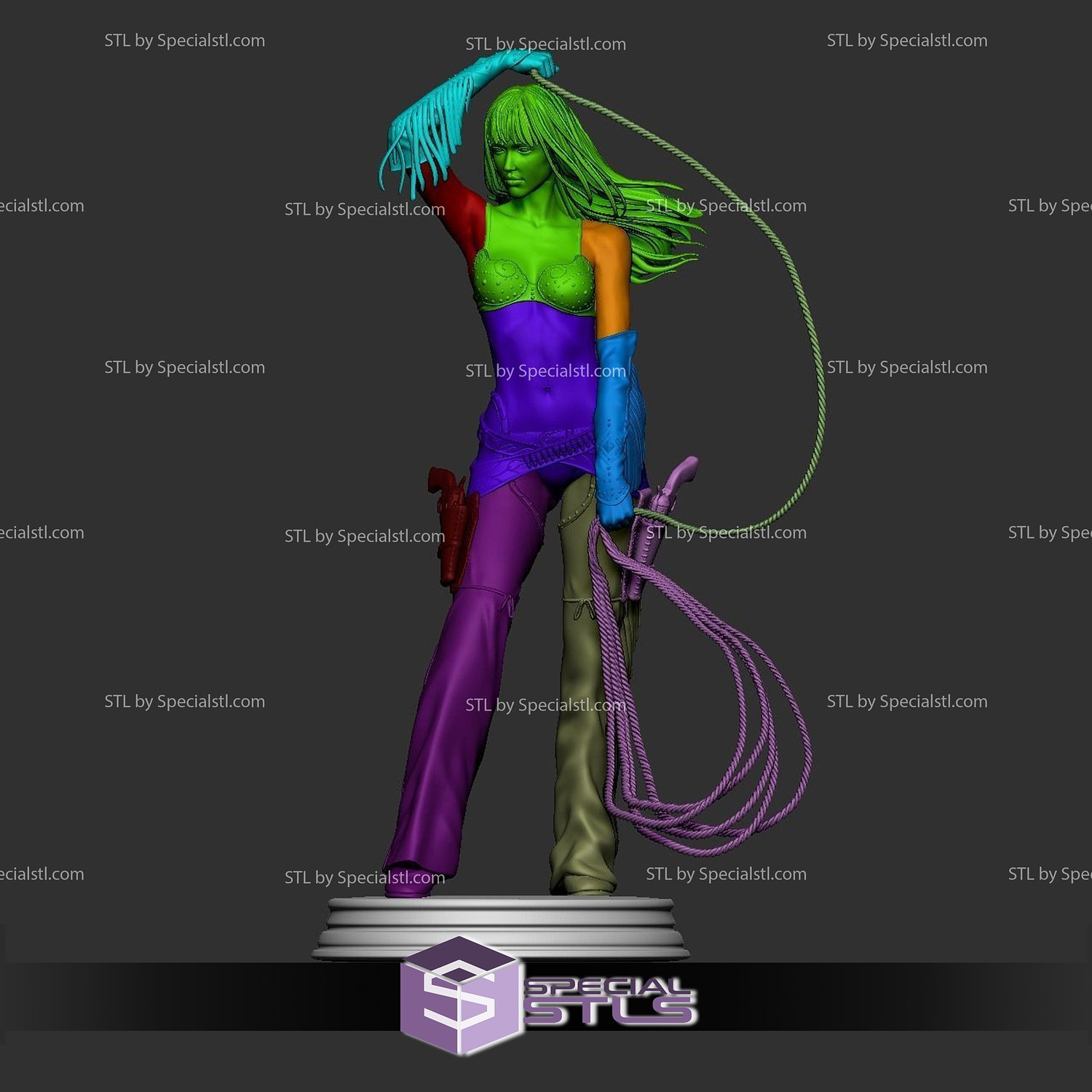 Nancy Callahan STL Files Sin City 3D Printing Figurine | SpecialSTL