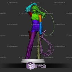 Nancy Callahan STL Files Sin City 3D Printing Figurine