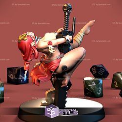 Pin Up Girl Collection - Repentia Fanatical Sister STL Files