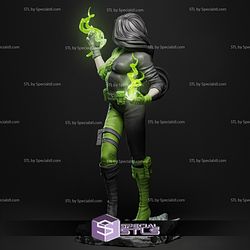 Shego Standing 3D Printing Figurine Kim Possible STL Files