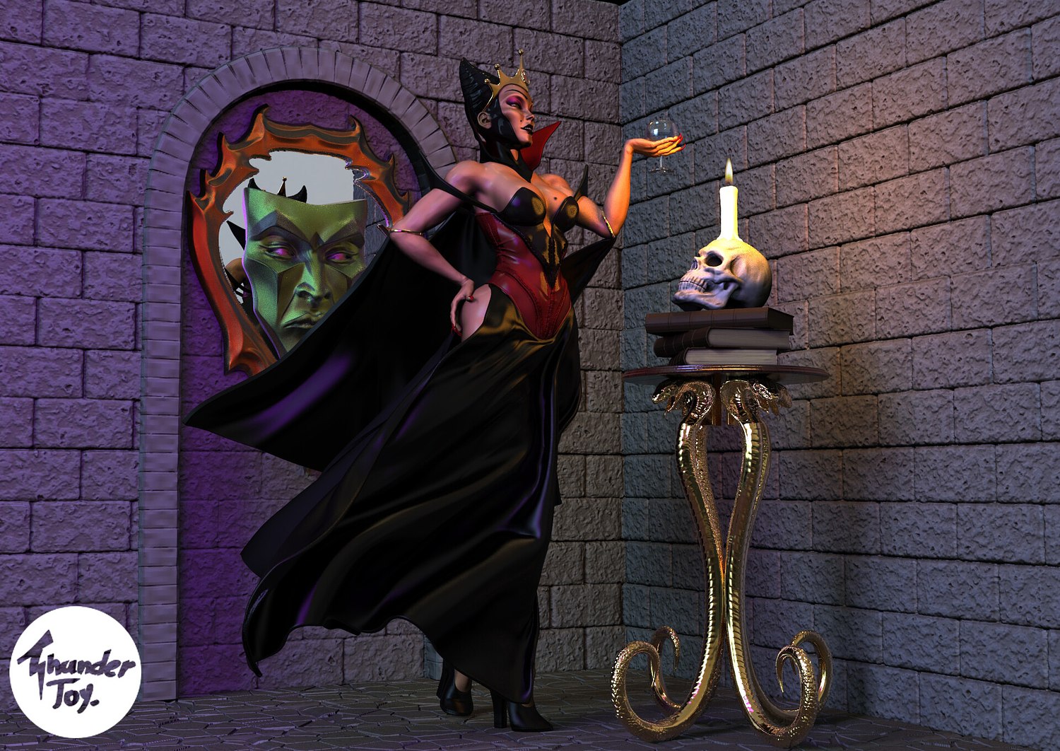 The Evil Queen from Disney