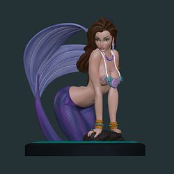 Little Mermaid Pose 2 Fanart