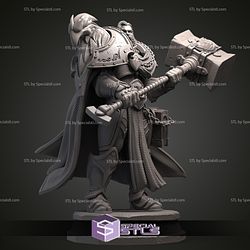 Uther the Lightbringer 3D Printing Figurine STL Files