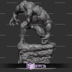 Venom on Stone 3D Printing Model STL Files