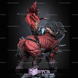 War Rider Boss Four Horsemen STL Miniature 3D Printing Figurine