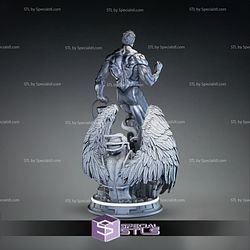 White Lantern Standing 3D Printing Figurine DC STL Files