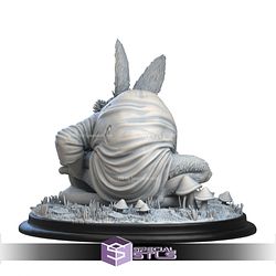 White Rabbit Creepy 3D Printing Model Alice in Wonderland STL Files