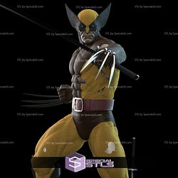 Wolverine Damage Suit 3D Printing Model X men STL Files