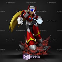 Zero 3D Printing Model Megaman X STL Files