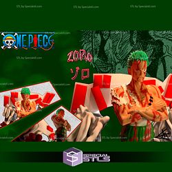 Zoro Sacrifice V2 3D Printing Model One Piece STL Files