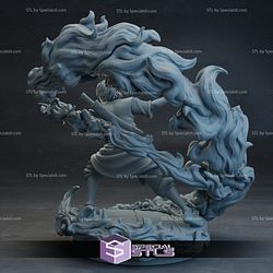 Zuko STL Files Avatar the Cartoon 3D Printing Figurine