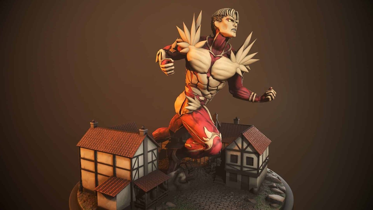 Reiner Armored Titan From Attack On Titan