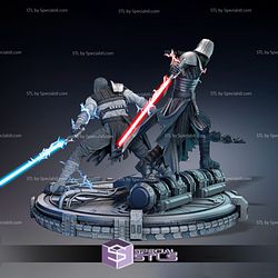 Starkiller and Galen Marek 3D Printing Figurine Star Wars STL Files