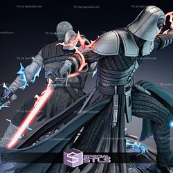 Starkiller and Galen Marek 3D Printing Figurine Star Wars STL Files