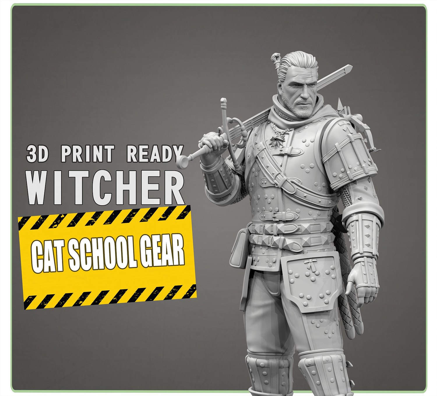 Geralt of Rivia - Cat School Gear from The Witcher