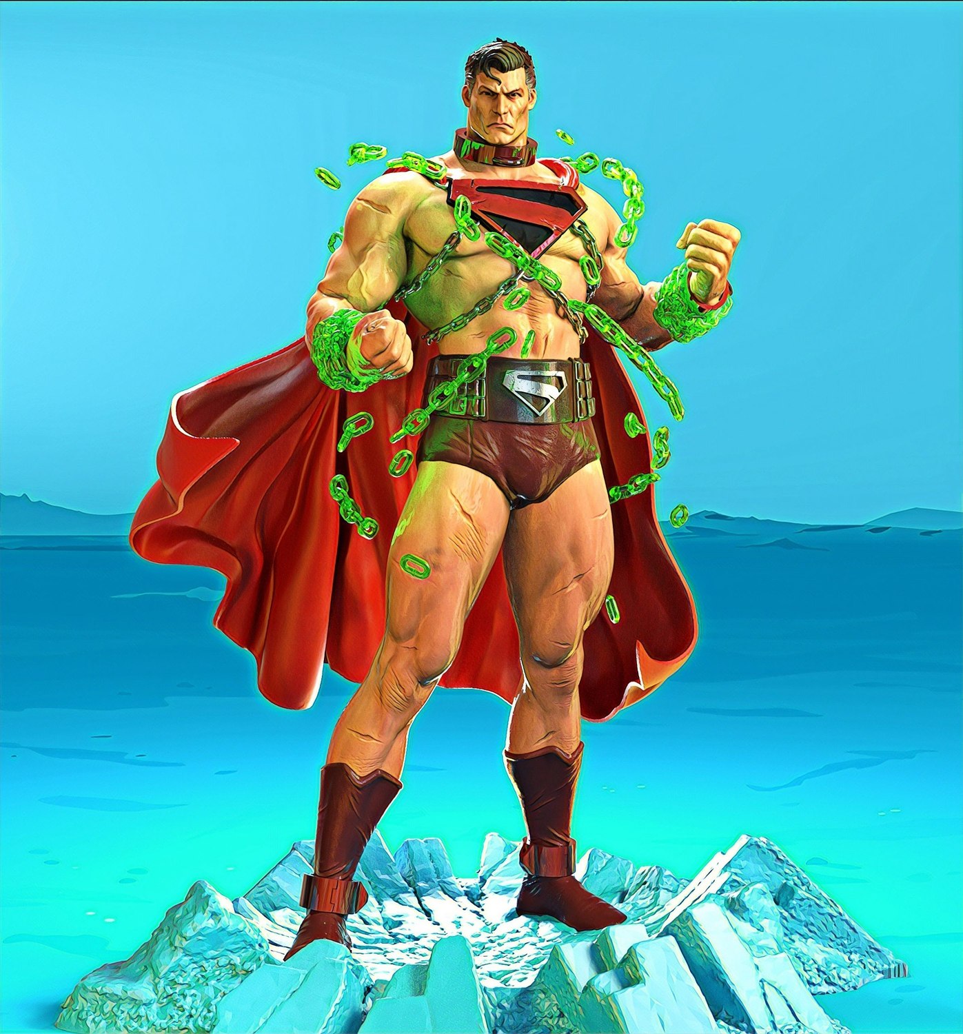 Gladiator Superman from Worlds of War
