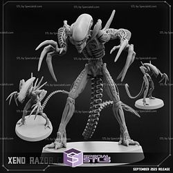September 2023 SciFi PapSikels Miniatures