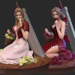 Aerith Pose 3 From Final Fantasy 7