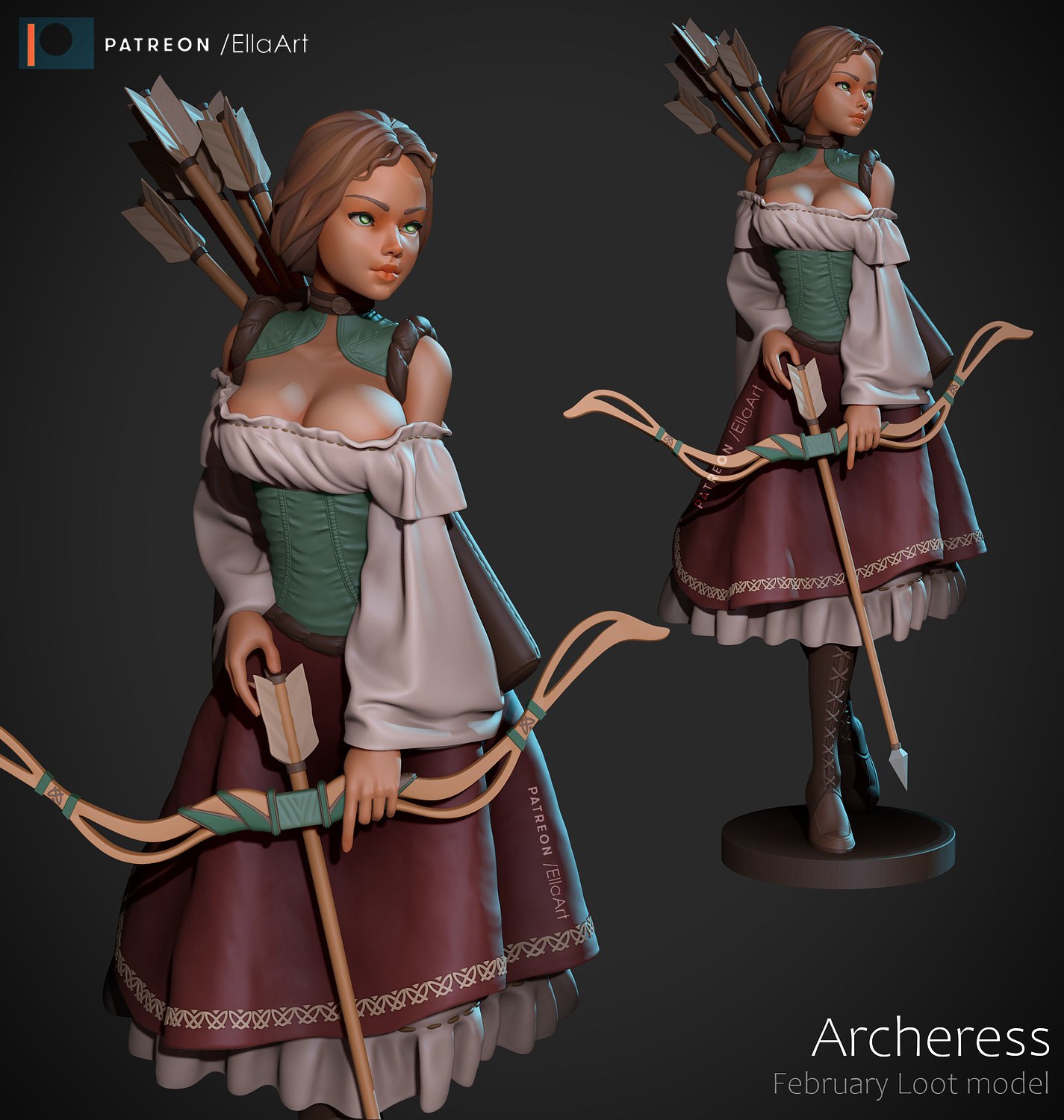 Archeress Fanart