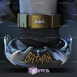 Batman 1966 Adam West Bust 3D Print STL Files