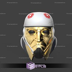 Cosplay STL Files Captain Enoch Helmet 3D Print Wearable