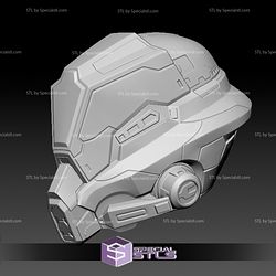 Cosplay STL Files Halo 4 Rogue Helmet 3D Print Wearable