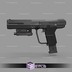 Cosplay STL Files Halo M6C SOCOM 3D Print Wearable