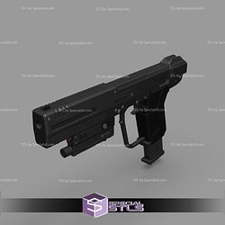 Cosplay STL Files Halo M6C SOCOM 3D Print Wearable