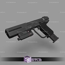 Cosplay STL Files Halo M6C SOCOM 3D Print Wearable