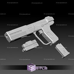 Cosplay STL Files Halo M6C SOCOM 3D Print Wearable