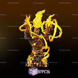 Firestorm DC Heroes Bust 3D Print STL Files