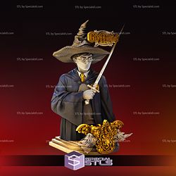 Harry Potter Bust STL Files 3D Printing Figurine