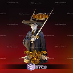 Harry Potter Bust STL Files 3D Printing Figurine