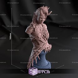 Karlach Cliffgate Bust 3D Print STL Files