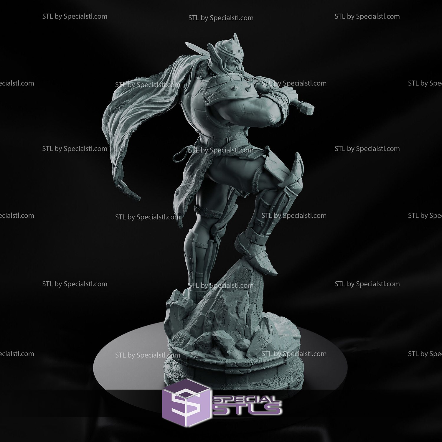 Gambody STL files of King Thor for 3D Printing