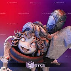 Peter B Parker and Mayday STL Files Spider-Man Across the Spider Verse
