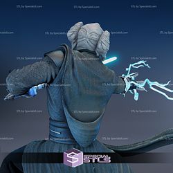 Plo Koon in Action 3D Print STL Star Wars