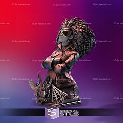 Spider Woman Bust STL Files Spider-Man Across the Spider Verse
