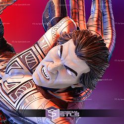 Spiderman 2099 Action Pose V4 STL Files 3D Printing Figurine