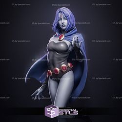Raven and Her Magic Standing 3D Print STL Files