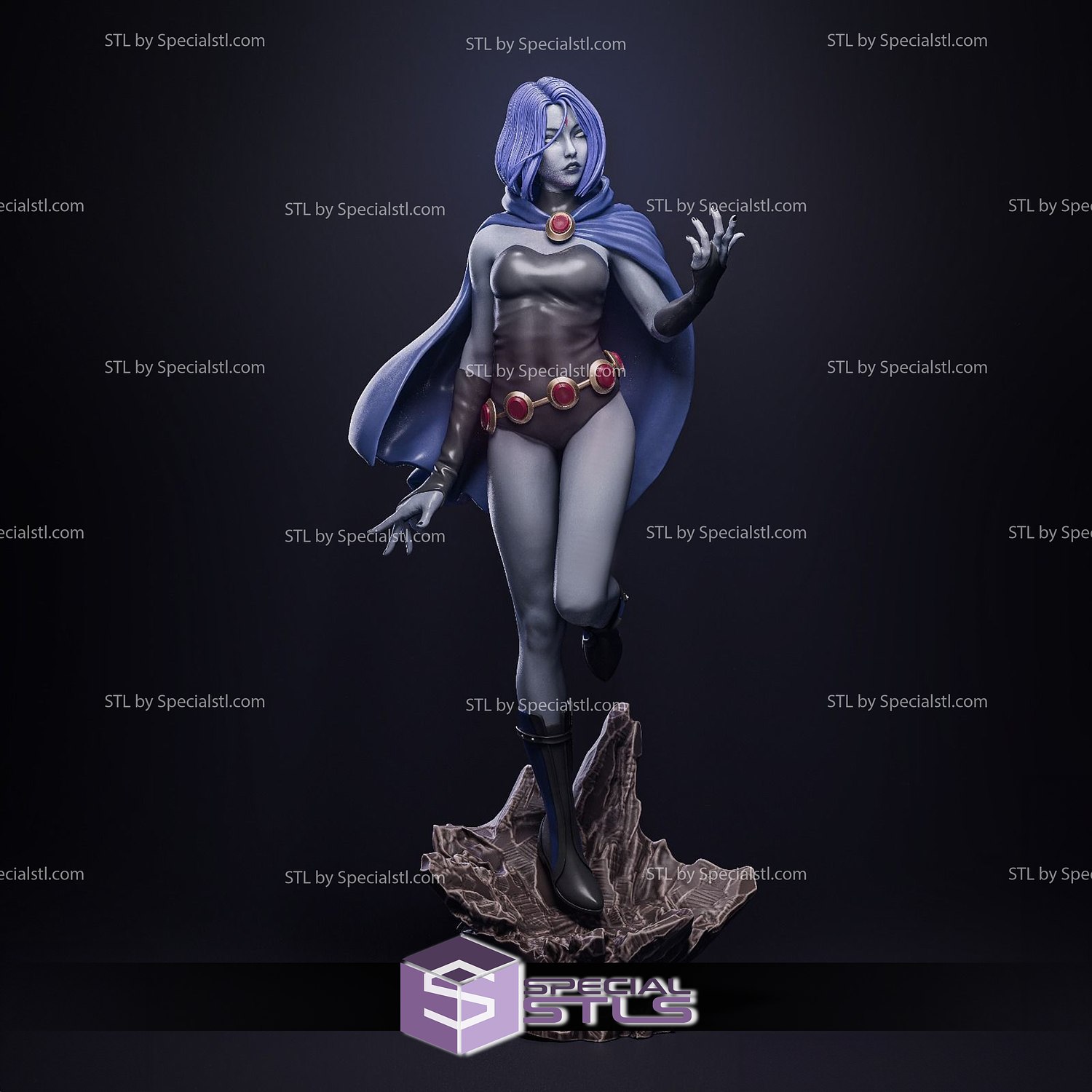 Ravena dc comics female action figure | 3D Print Model