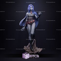 Raven and Her Magic Standing 3D Print STL Files