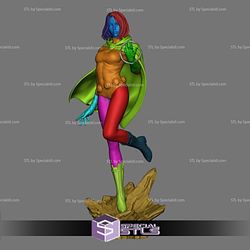 Raven and Her Magic Standing 3D Print STL Files