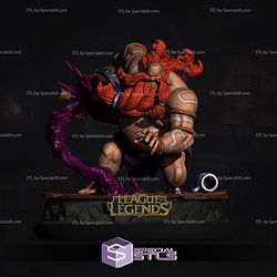 Gragas V2 3D Print STL League of Legends