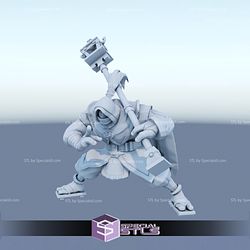 Jax Action Pose 3D Print STL League of Legend