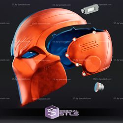Cosplay STL Files Deathstoke Helmet 3D Print Wearable