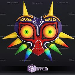 Cosplay STL Files Majoras Mask 3D Print Wearable