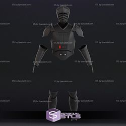 Cosplay STL Files Marrok Inquisitor Armor 3D Print Wearable